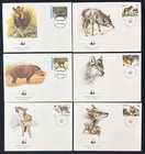 World Wwf Wildlife Fdc Covers X 40 Mk8469