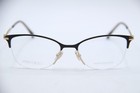 New Jimmy Choo Jc300 2m2 Black Gold Authentic Frames Eyeglasses 52-18