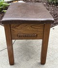 Vintage Solid Wood Stool  8lbs    Accent Bench Rustic Country Farmhouse Decor