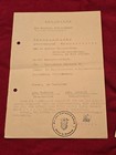 Wwii German Third Reich Daf Work   Trade Documents Named Wilhelm Haverich Bremen