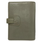 Filofax Gray Leather Agenda