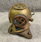 Brass Mini Sea-scuba Diver s Helmet Replica Home Decor Pre-owned Vintage