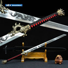 Manganese Steel Chinese Tang Dynasty Dao Sharp Sword Cosplay Dragon Broadsword