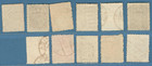 1921-33 Latvia Selection Of 11 Stamps Used 3699