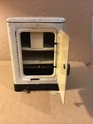 Vintage Marx Doll House Refrigerator Pretty Maid Tin Litho Toy Ice Box Fridge