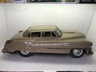 Vintage Japan Tin Cadillac Toy Car Friction 13    Tan Car