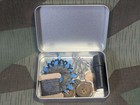 Reproduction Wwii German Sewing Kit Soldier s N  hzeug Army Wehrmacht Thread Tin
