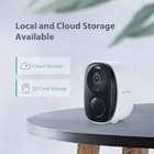 Zmodo Outdoor Wireless Security Camera -wire-free  Rechargeable  Battery Powered