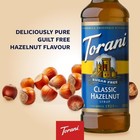 Torani Sugar Free Classic Hazelnut Flavored Drink Syrup  25 4 Fl Oz  4 Pack