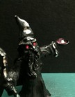 Spoontiques Black Pewter Wizard Sorcerer Warlock Crystal Miniature Art Figurine