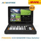 Avmatrix Pvs0403u 4-ch Dual Sdi Hdmi Video Switcher 10 1  Screen Fhd Ips Monitor