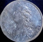1776 Silver French Jeton Coin King Louis Xvi Token Secretaire Du Roi France Rare