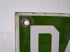 Danger High Voltage Porcelain Sign - San Joaquin Light   Power Corporation
