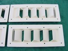 Boat Vent Louver 14  Bilge Exhaust Sea Ray  Silverton   4 Pack New  White 