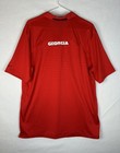 Nike Uga Georgia Bulldogs Golf Polo Shirt Mens Large Red Short Sleeve Dri-fit