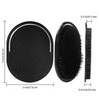 6pcs Pocket Palm Hair Comb Scalp Massage Beard Brush Curly Hair Pet Comb