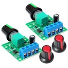 2pcs Pwm Low Voltage Motor Speed Controller Dc 1 8v 3v 5v 6v 12v 2a 1803bk 18  