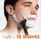 Gillette Fusion5 Men s Razor Power Handle   1 Blade - Precision Facial Shave  
