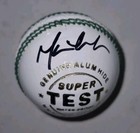 Mitch Marsh Signed White Leather Cricket Ball Australia T20 Captain