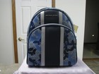 Michael Kors Sapphire Butterflies Signature Abbey Md Backback   rare   nwt 