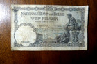 1926-1933 Belgium 5 Franc Banknote Vf