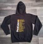 Pearl Jam 2024 Tour Concert Pullover Hoodie Black Size Medium