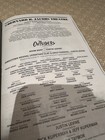 The Outsiders Broadway Signed Playbill