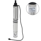 1 2hp Deep Well Water Pump Submersible Stainless Steel 164ft 25gpm 110v New