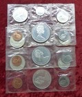3 1965 Canada Silver Proof Like Mint Sets  18 Pl Canadian Coins  3 3oz Asw Total