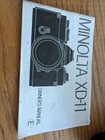 Minolta Xd-11 35mm Slr Film Camera   50mm F1 4 Rokkor-x Tested