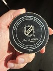 Pittsburgh Penguins Game Used Goal Puck  12 12 14 Comeau Goal Malkin Assist