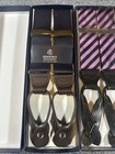 Lot Of 3 Men   s Brooks Brothers Suspenders Y Frame New In Box 3 X 148  Msrp