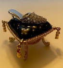 Est  e Lauder Solid Perfume Compact Beautiful  magic Slipper  - Vintage 2000