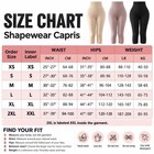 Women Slimming Anti Cellulite Compression Leggings Leg Shaper High Waist Capris