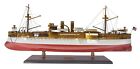 Uss Maine  acr-1  - Handcrafted War Ship Ready Display Model 37 