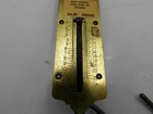 John Chatillon   Sons 25 Pound Hanging Scale Antique Brass With Hooks Usa