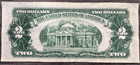 1953 A  2 Dollars Red Seal  star  United States Note Very Fine     02266136a
