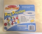 Melissa And Doug Peg Puzzle Dinosaurs 