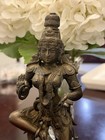 Vintage Bronze Hindu Dancing Goddess 11   