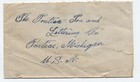 1927 Costa Rica Cover To Usa 2x 5c  121  sr 80 