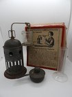  antique  German   Quack Cure Metal Inhaler   Medical Device   Orig  Box C1920