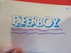 Paperboy Nintendo Nes Instruction Manual Booklet Only  e