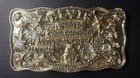 Elvis Presley   Gold Attendance Record Belt   B k Enterprises 1st Edition   Rare