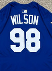 Wilson Size 42  98 2025 Kansas City Royals Road Blue Game Used Jersey Issued Mlb