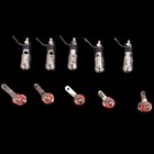 10 Pcs Speaker Audio Terminal Binding Post Spring Loaded Type Nickel Plated