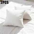 2 Decorative Pillow Inserts 18 x18  Soft Cushions For Sofa  Bed  Home   Gifts