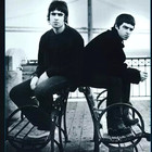 Poster  1996 Original  Oasis  don t Look Back In Anger  Gallagher Brothers