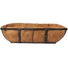 2 Pcs Garden Coconut Planter Liners Preformed Window Box Liners Natural2795