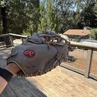 Used  Broken In  Rawlings R9 Series Catchers Glove Easy To Squeeze Strong Pocket