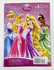 Disney Princess Paper Doll Book uncut 2011 4 Paper Dolls   30 outfits  Accessory